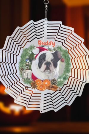 Flower Shape Hanging Wind Spinner for Garden Decor Wedding Party