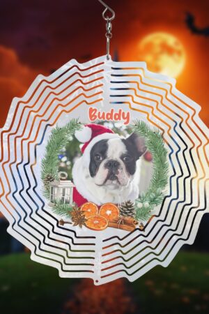 Flower Shape Hanging Wind Spinner for Garden Decor Wedding Party