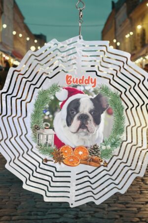 Flower Shape Hanging Wind Spinner for Garden Decor Wedding Party