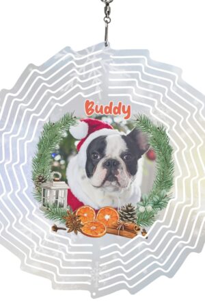 Flower Shape Hanging Wind Spinner for Garden Decor Wedding Party