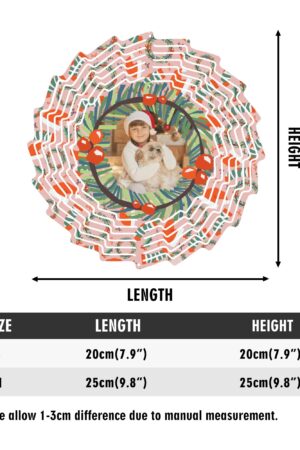 Flower Shape Hanging Wind Spinner for Garden Decor Wedding Party