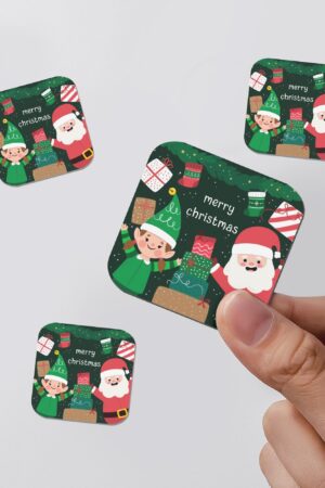 Personalized Magnetic Photos Gifts Fridge Stickers 4 Pcs