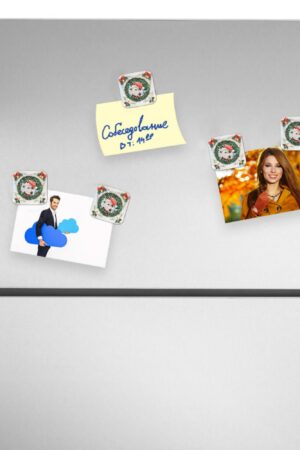 Personalized Magnetic Photos Gifts Fridge Stickers 4 Pcs