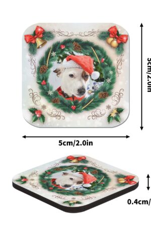 Personalized Magnetic Photos Gifts Fridge Stickers 4 Pcs