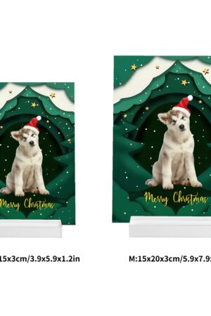 Personalised Name Acrylic Menu Holder Table Signs Stand with Base