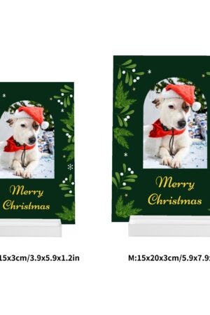 Personalised Name Acrylic Menu Holder Table Signs Stand with Base