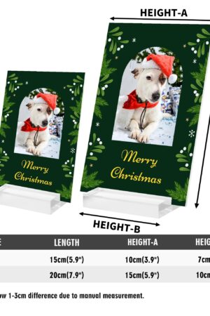 Personalised Name Acrylic Menu Holder Table Signs Stand with Base