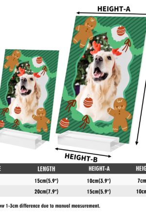 Personalised Name Acrylic Menu Holder Table Signs Stand with Base