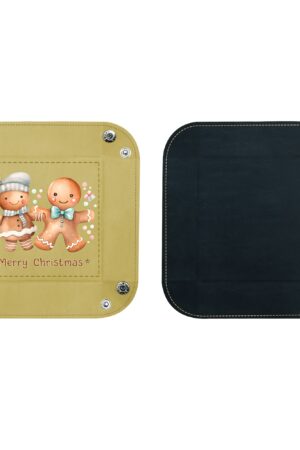 Custom Designs for PU Leather Valet Tray with Jewelry Key Coin Glasses Tray