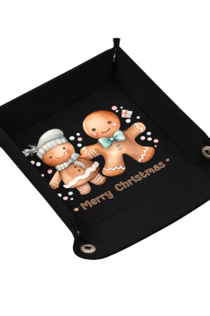 Custom Designs for PU Leather Valet Tray with Jewelry Key Coin Glasses Tray