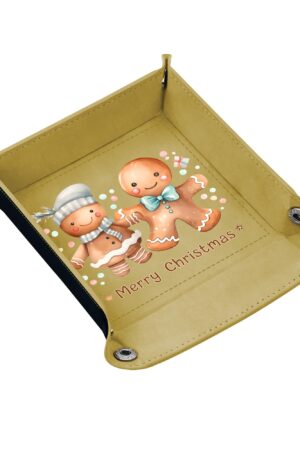 Custom Designs for PU Leather Valet Tray with Jewelry Key Coin Glasses Tray