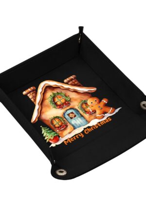 Custom Designs for PU Leather Valet Tray with Jewelry Key Coin Glasses Tray
