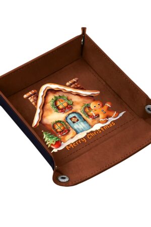 Custom Designs for PU Leather Valet Tray with Jewelry Key Coin Glasses Tray
