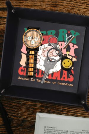 Custom Designs for PU Leather Valet Tray with Jewelry Key Coin Glasses Tray