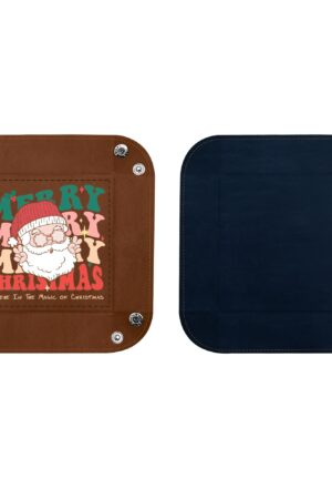 Custom Designs for PU Leather Valet Tray with Jewelry Key Coin Glasses Tray