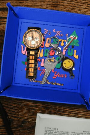 Custom Designs for PU Leather Valet Tray with Jewelry Key Coin Glasses Tray