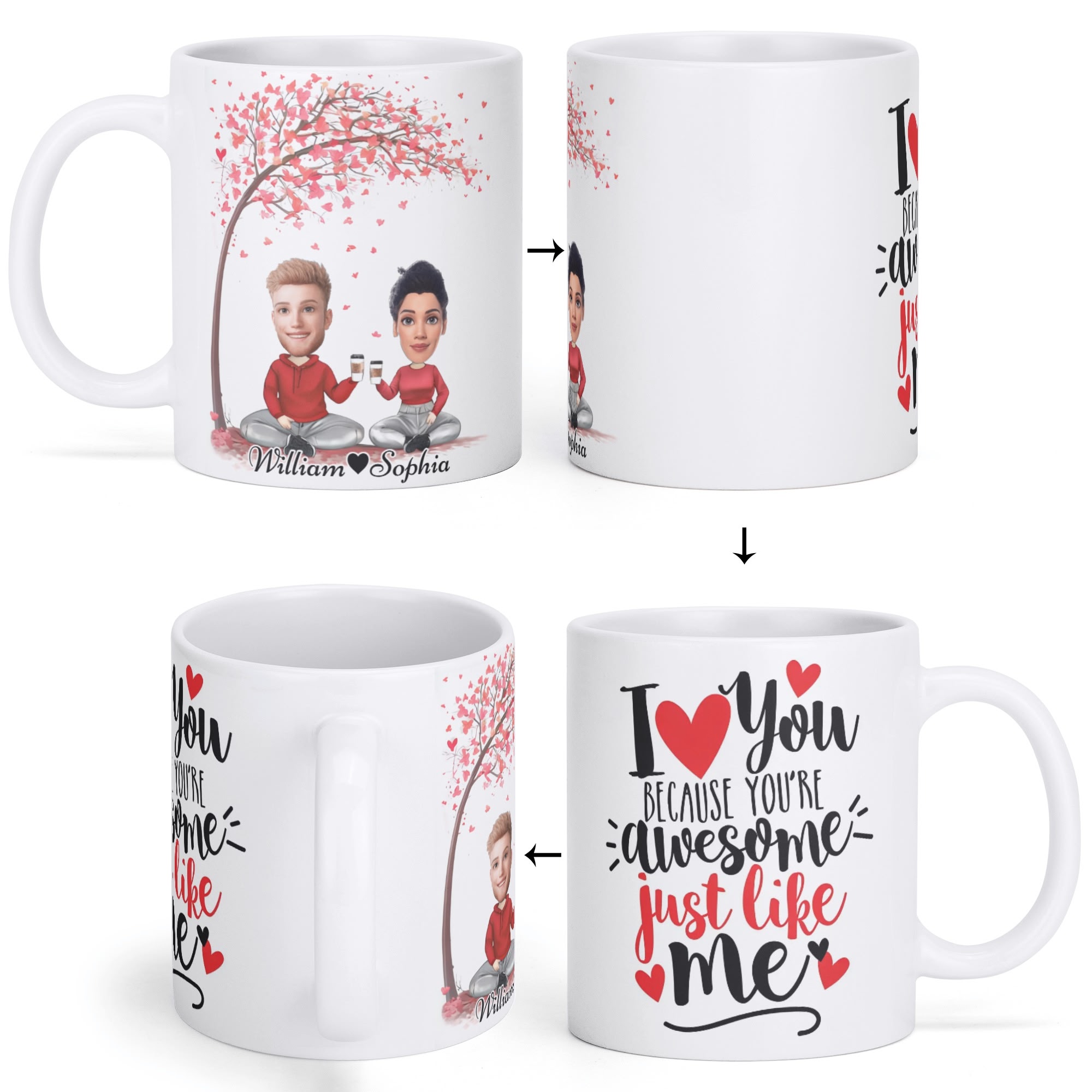 White Coffee Mug - Image 3