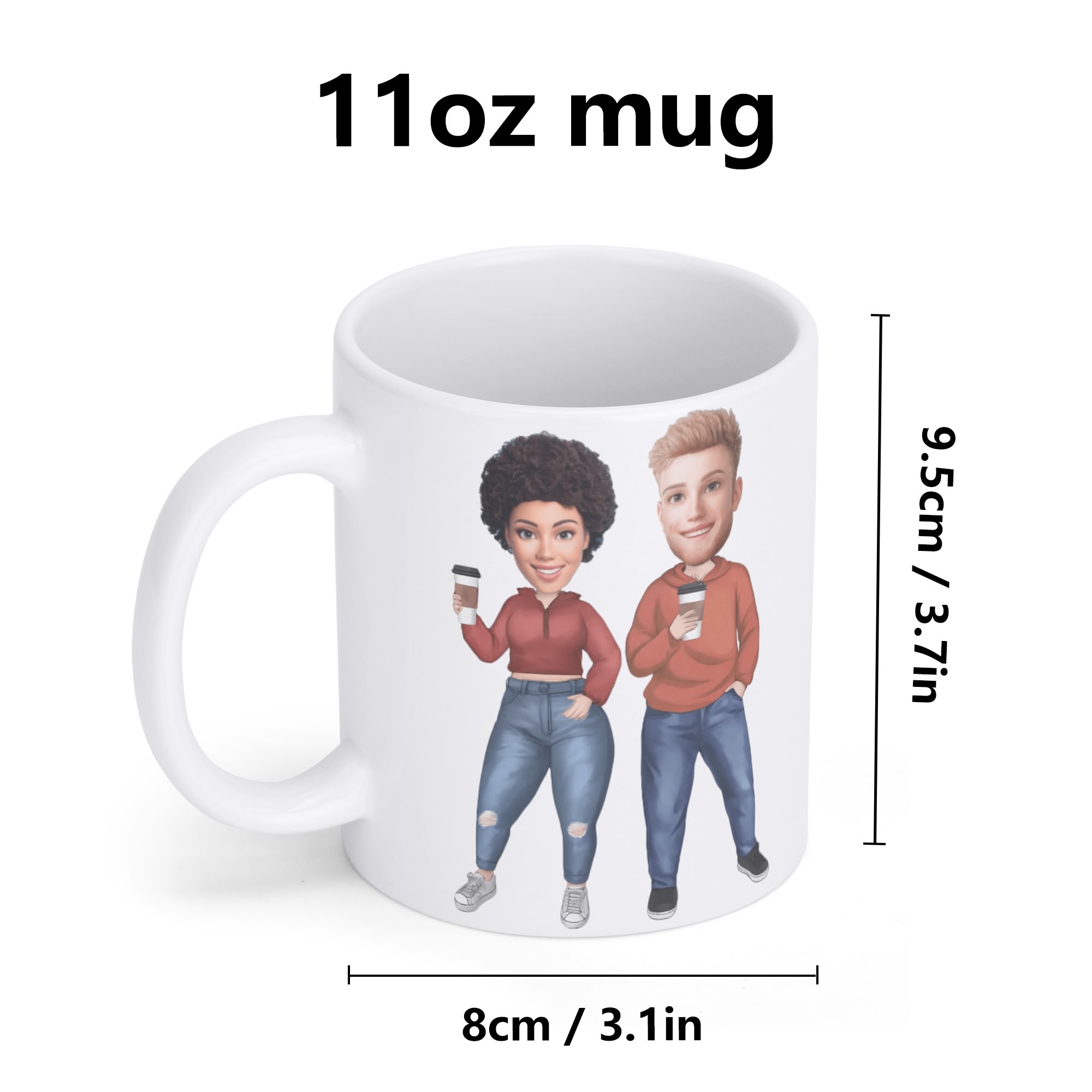 White Coffee Mug - Image 9