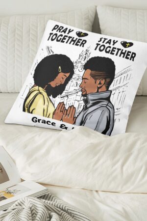 Personalized Pillow Case Cushion Cover 5 Square Sizes