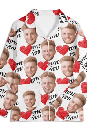 Unisex Long Sleeve Adult Nightwear Pajama Set