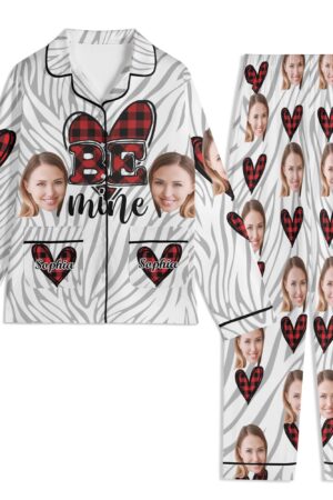 Unisex Long Sleeve Adult Nightwear Pajama Set