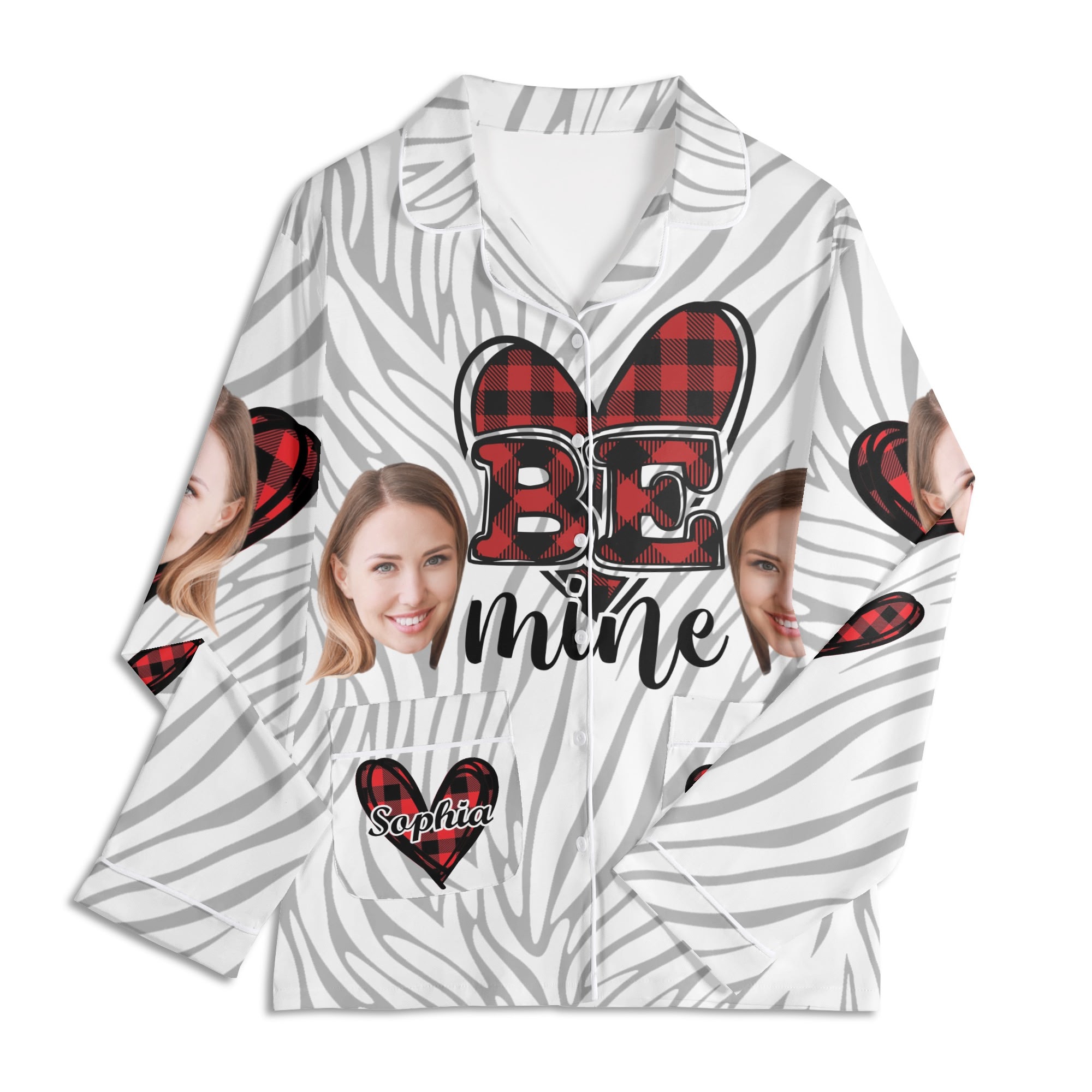 Unisex Long Sleeve Adult Nightwear Pajama Set - Image 18
