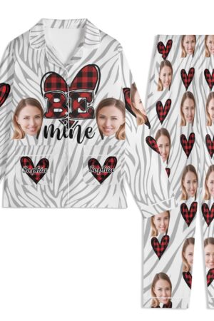 Unisex Long Sleeve Adult Nightwear Pajama Set