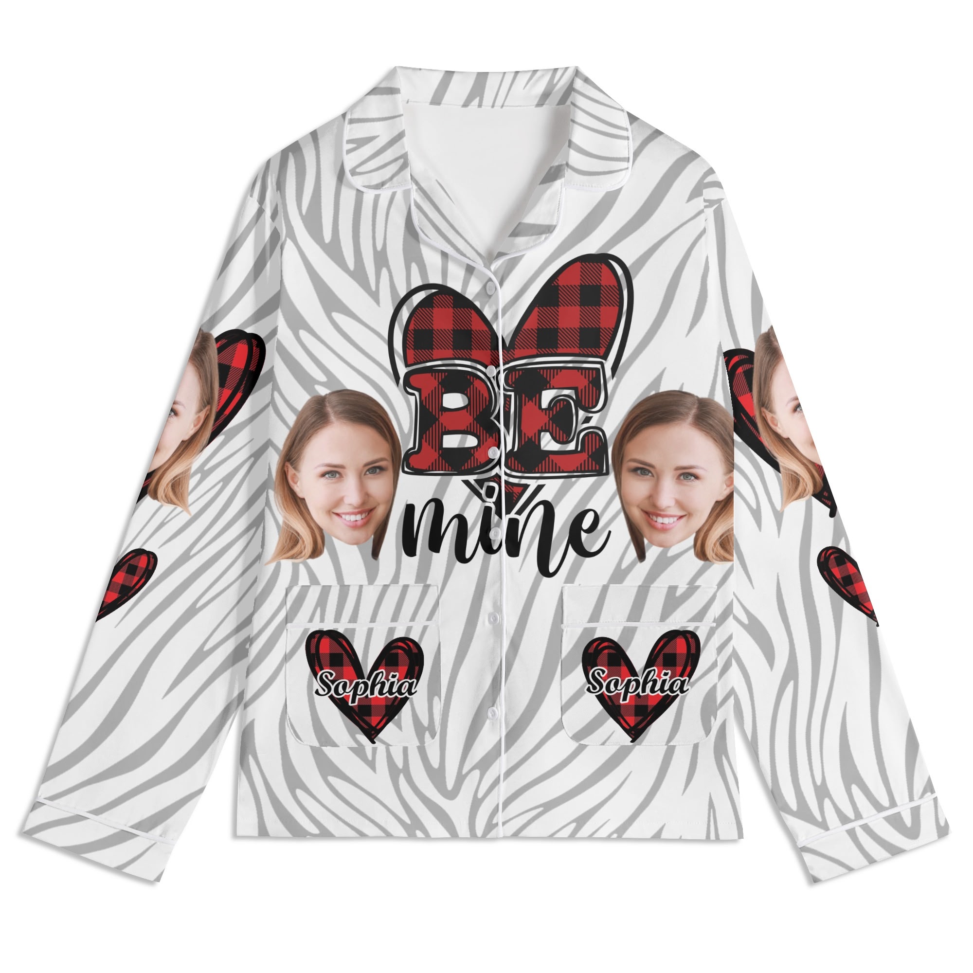 Unisex Long Sleeve Adult Nightwear Pajama Set - Image 17