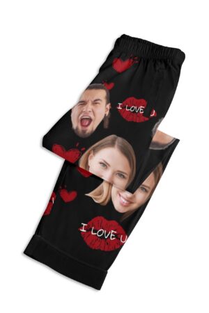 Unisex Long Sleeve Adult Nightwear Pajama Set