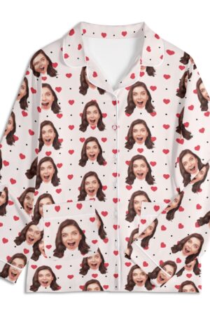 Unisex Long Sleeve Adult Nightwear Pajama Set