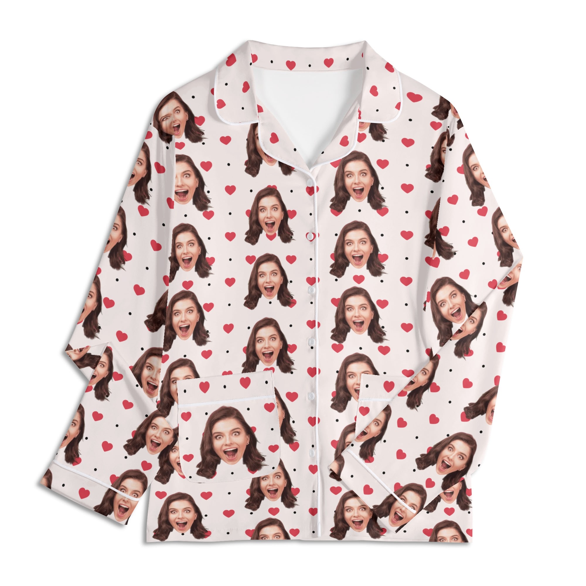 Unisex Long Sleeve Adult Nightwear Pajama Set - Image 18