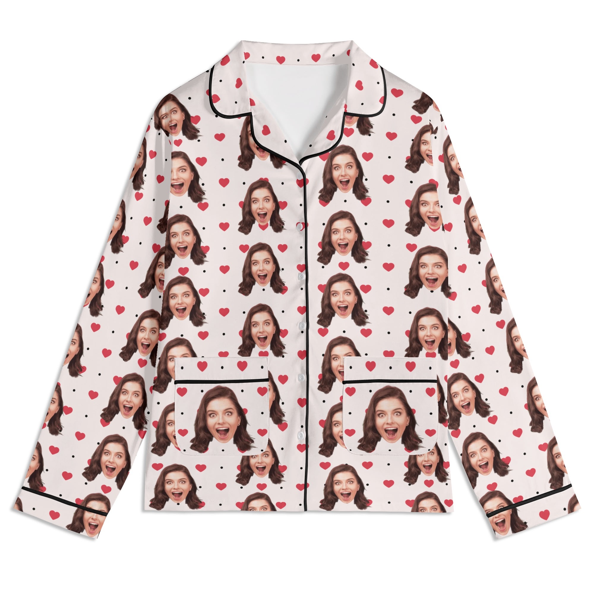 Unisex Long Sleeve Adult Nightwear Pajama Set - Image 5