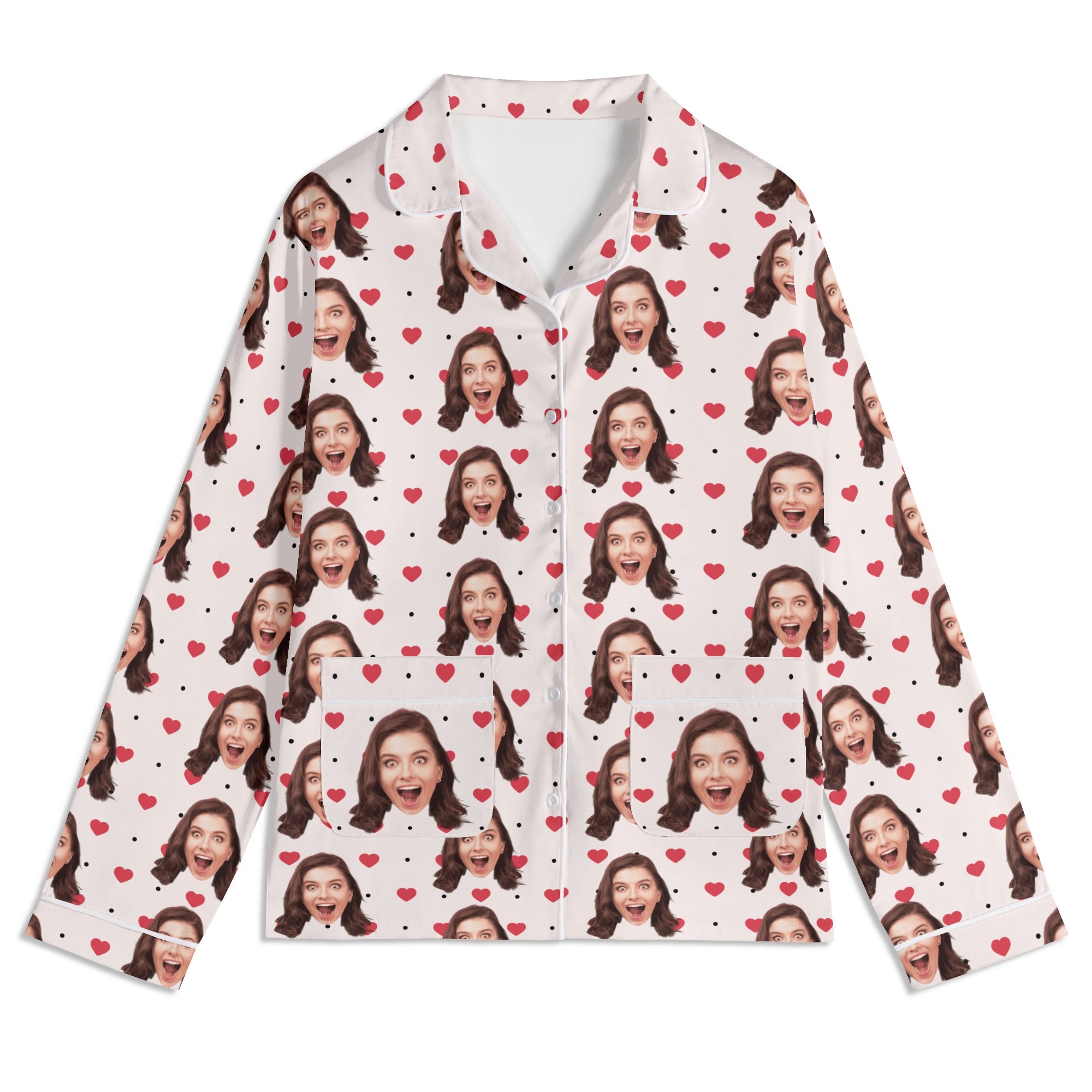 Unisex Long Sleeve Adult Nightwear Pajama Set - Image 17