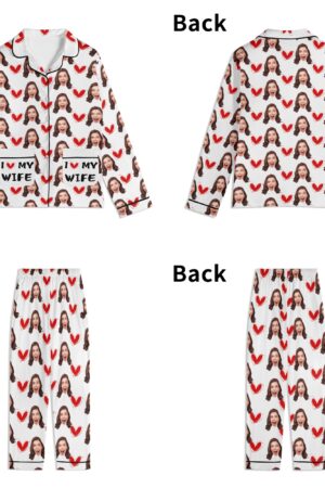 Unisex Long Sleeve Adult Nightwear Pajama Set