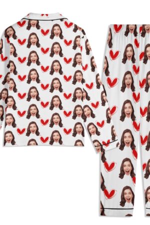 Unisex Long Sleeve Adult Nightwear Pajama Set