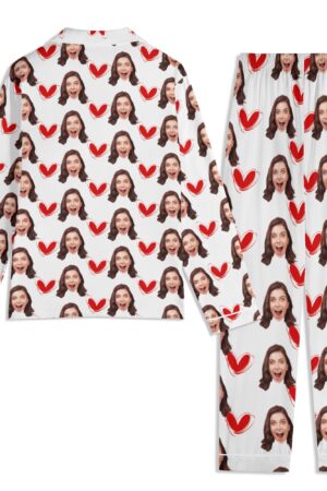 Unisex Long Sleeve Adult Nightwear Pajama Set