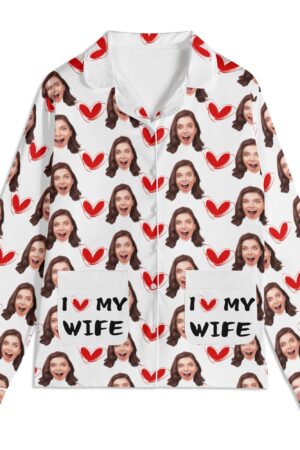 Unisex Long Sleeve Adult Nightwear Pajama Set