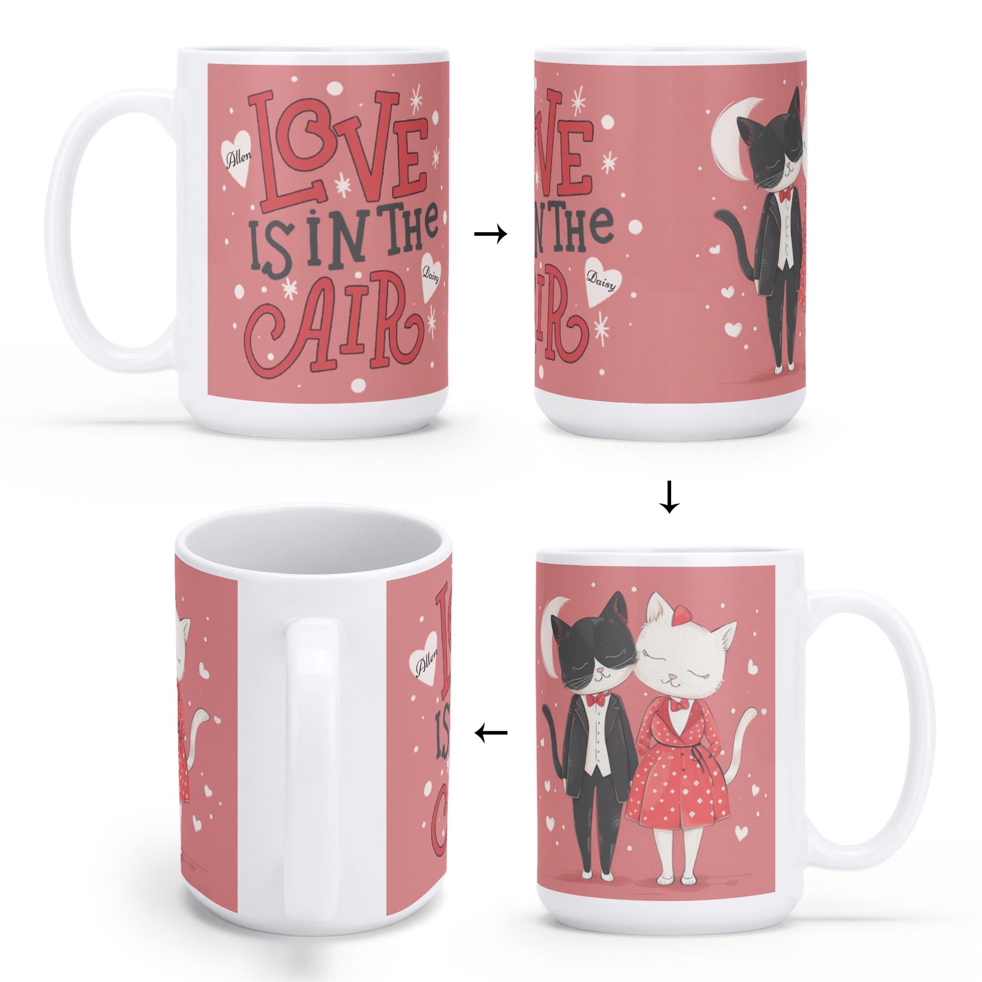 White Glossy Mug (15 oz) - Image 2