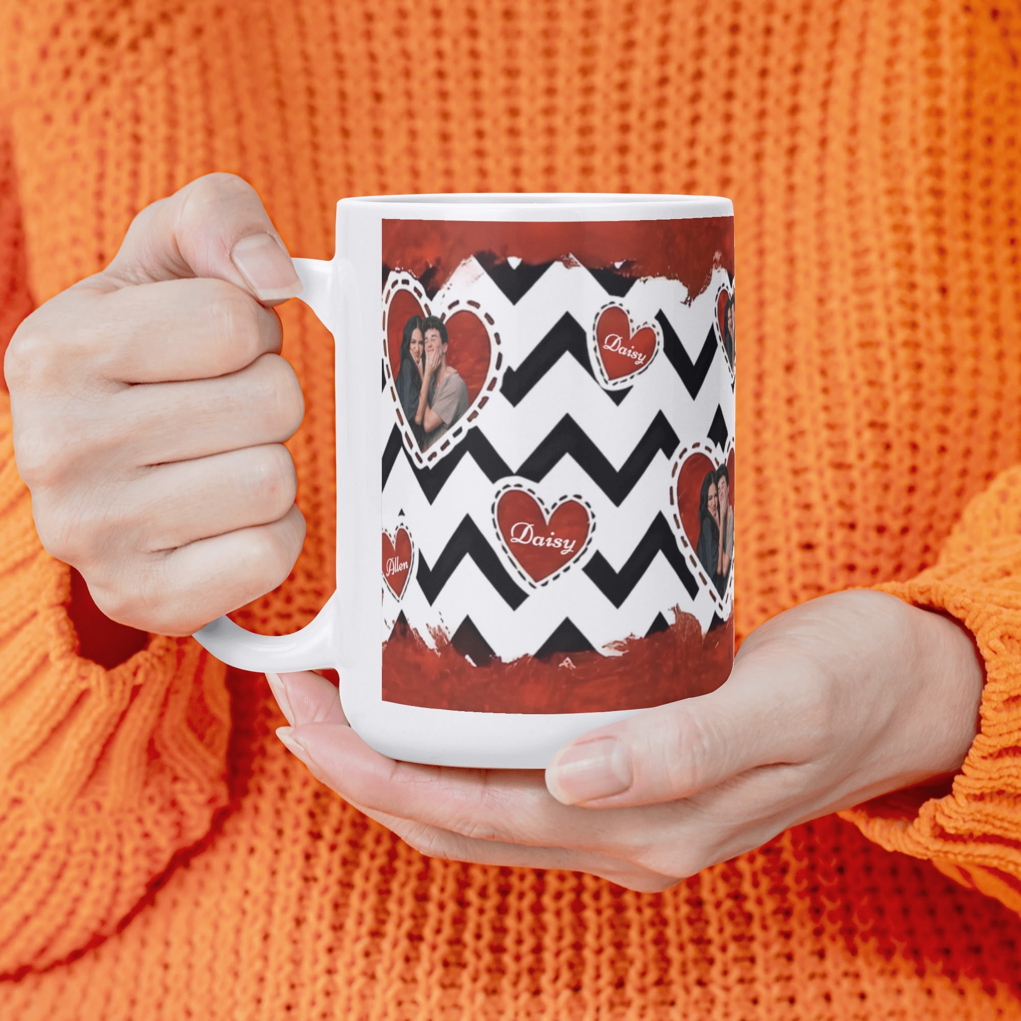 White Glossy Mug (15 oz) - Image 5