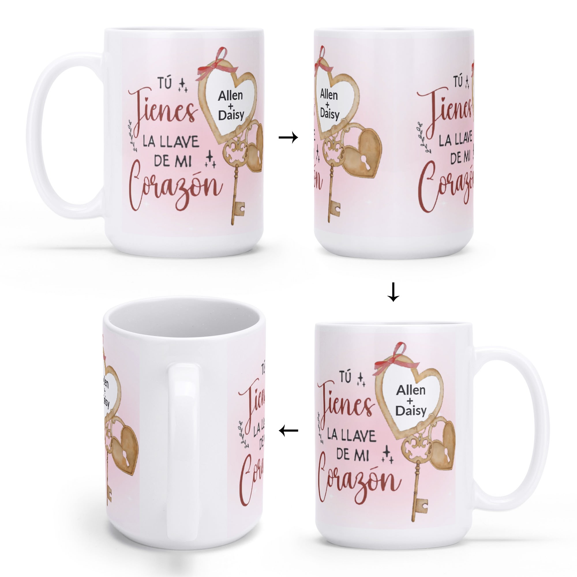 White Glossy Mug (15 oz) - Image 2