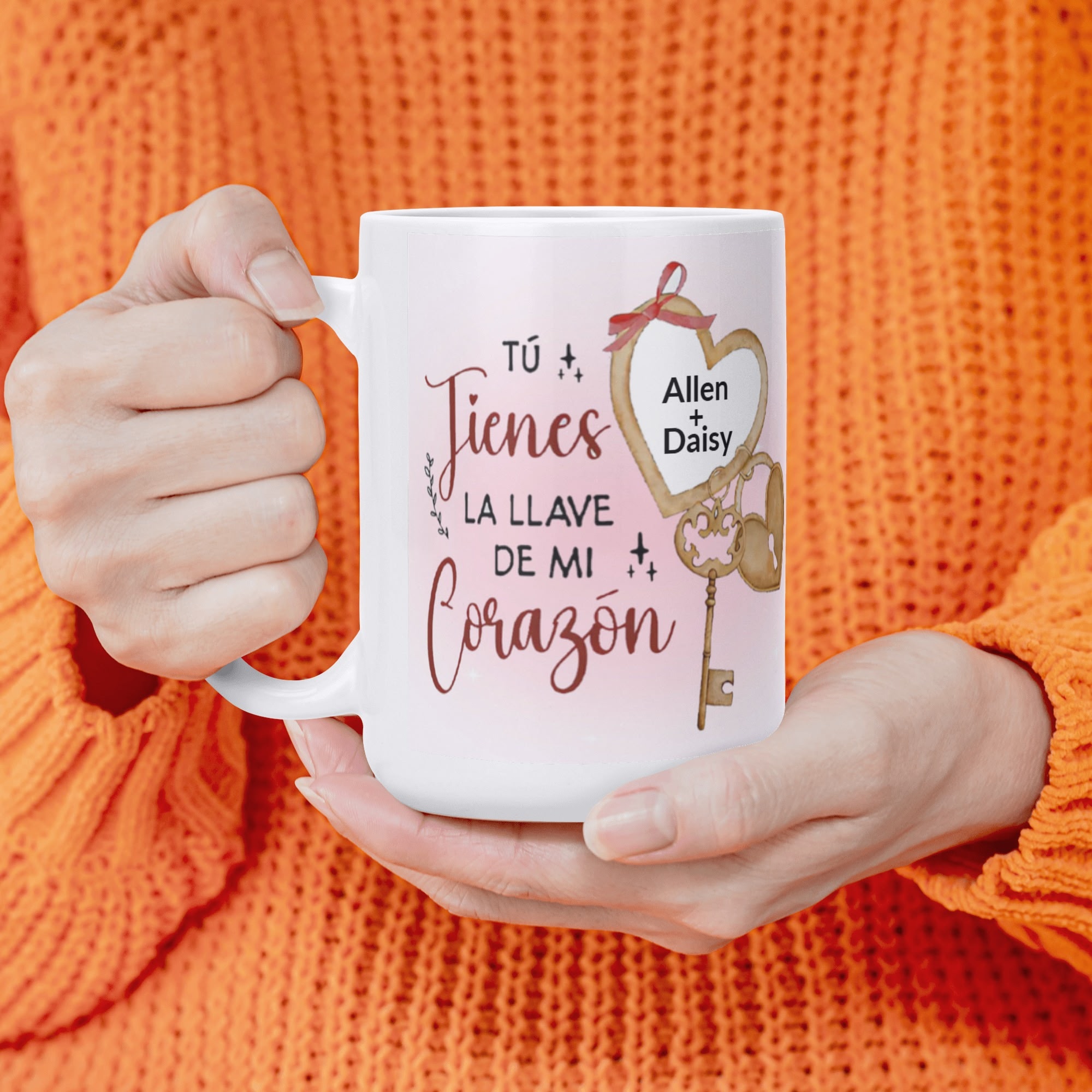 White Glossy Mug (15 oz) - Image 5