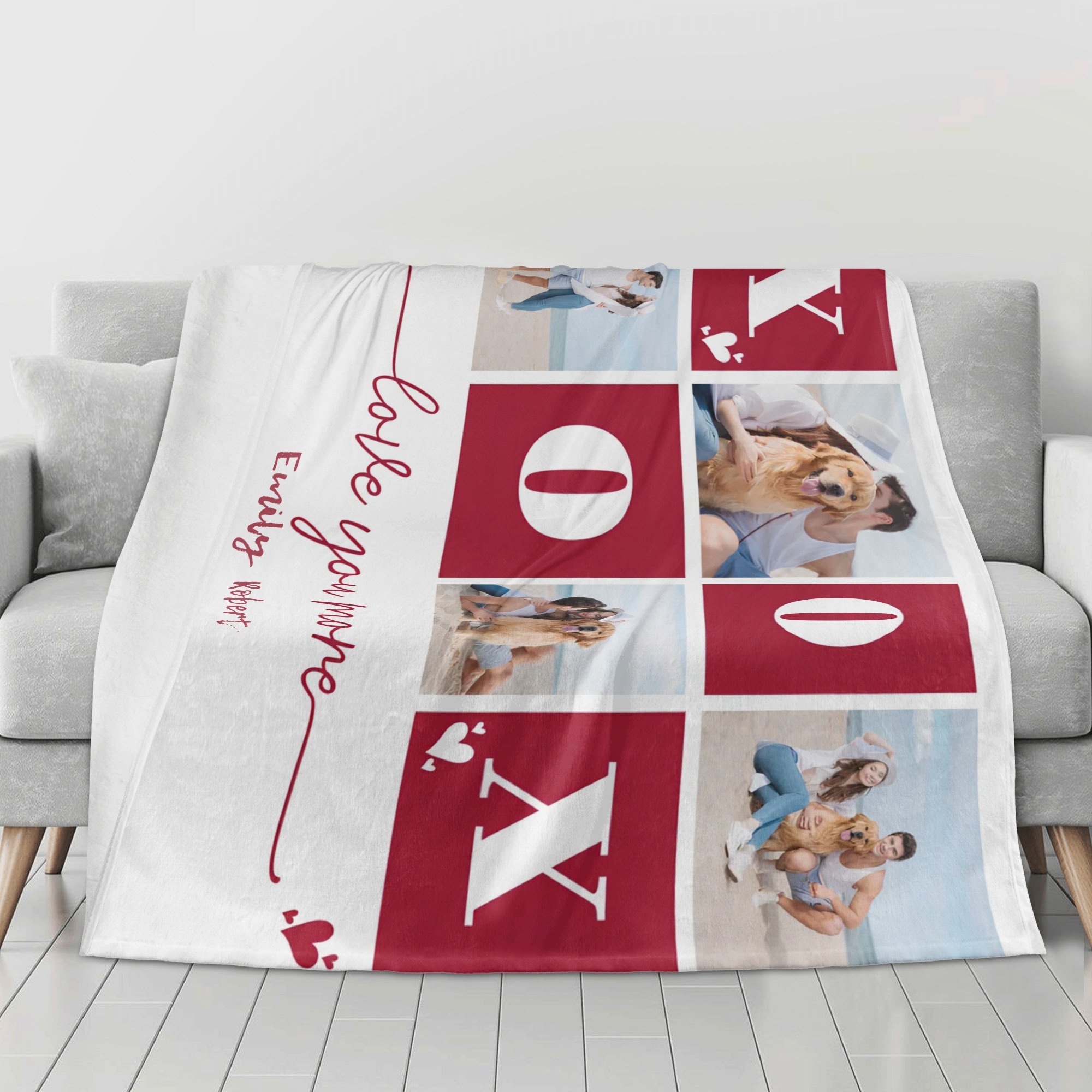 Horizontal Flannel Breathable Blanket 4 Sizes - Image 2