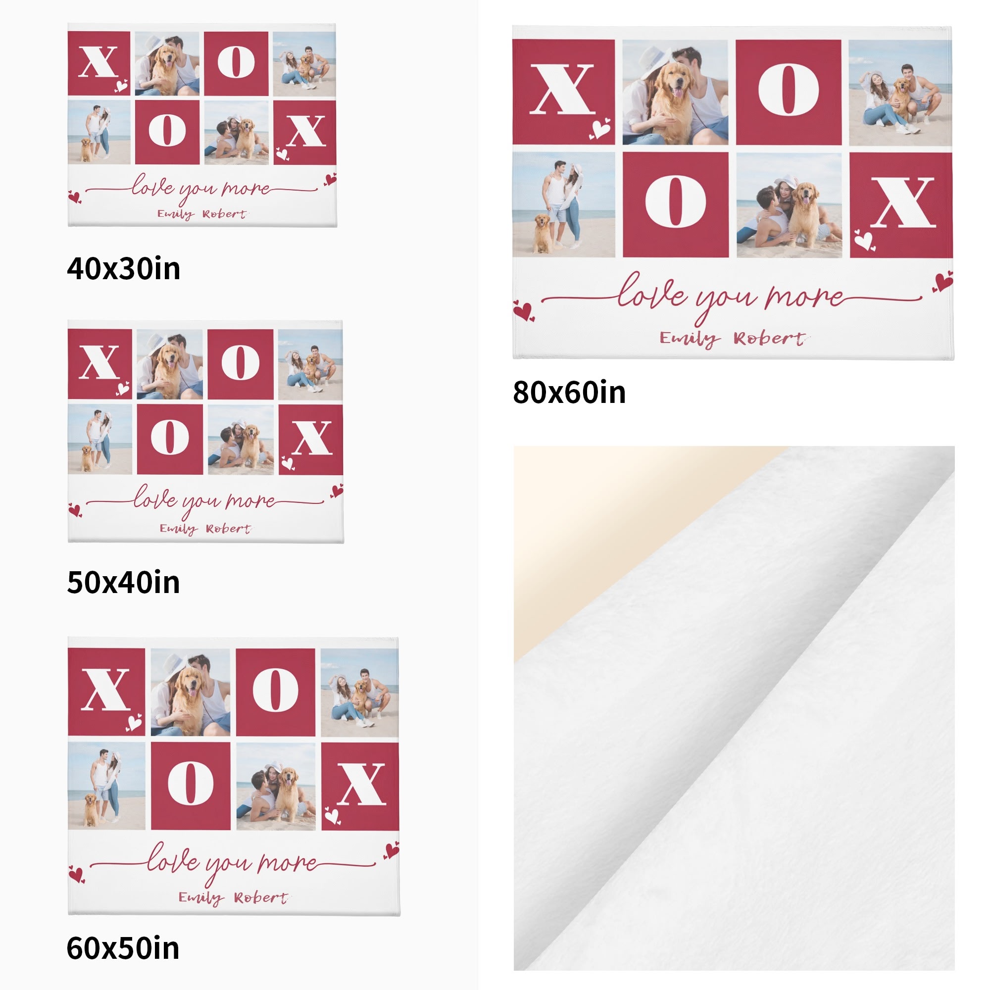 Horizontal Flannel Breathable Blanket 4 Sizes - Image 5