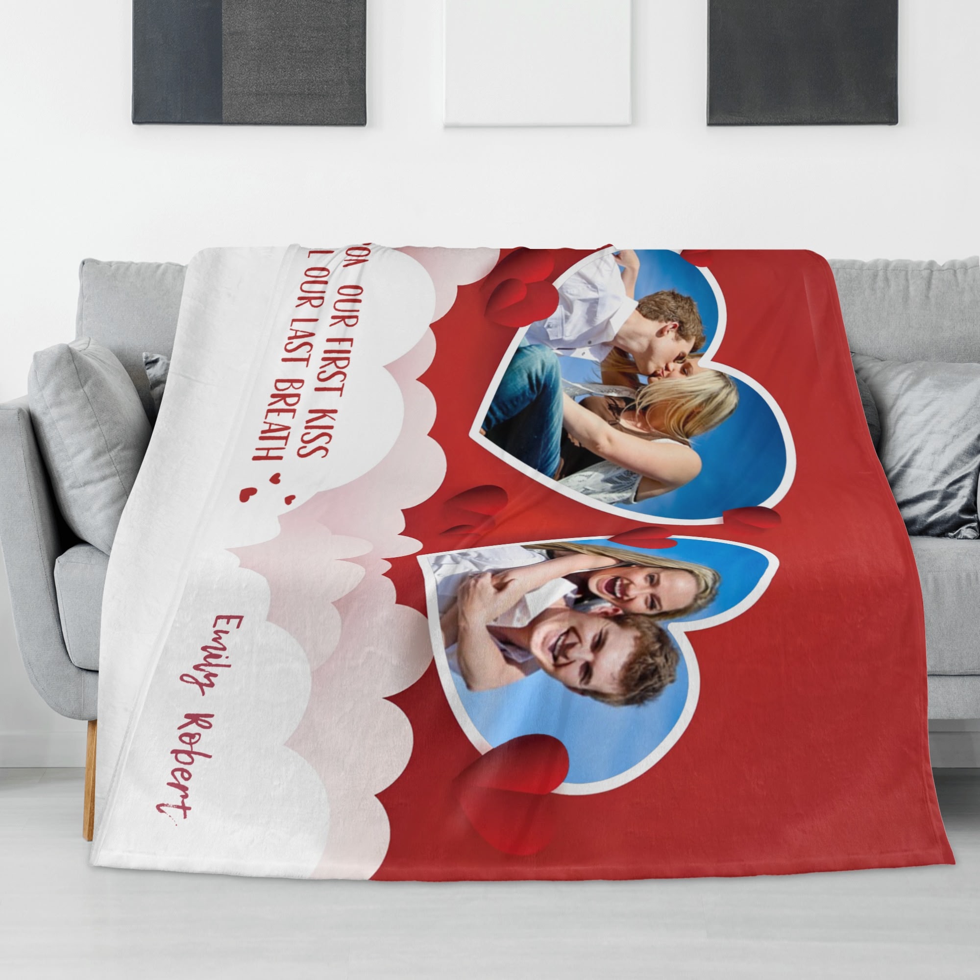 Horizontal Flannel Breathable Blanket 4 Sizes