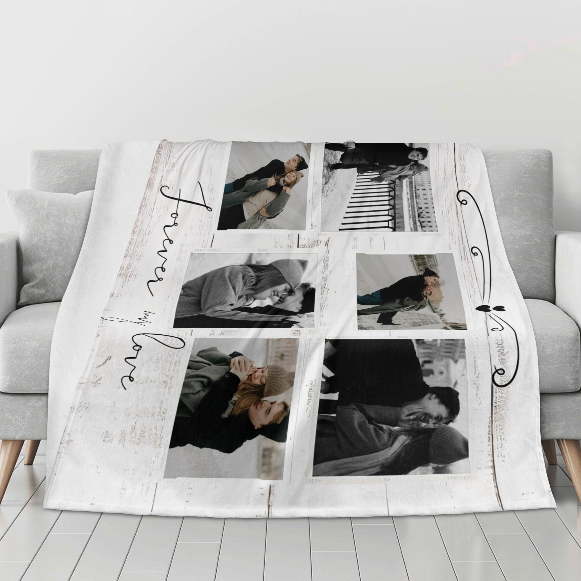 Horizontal Flannel Breathable Blanket 4 Sizes - Image 2