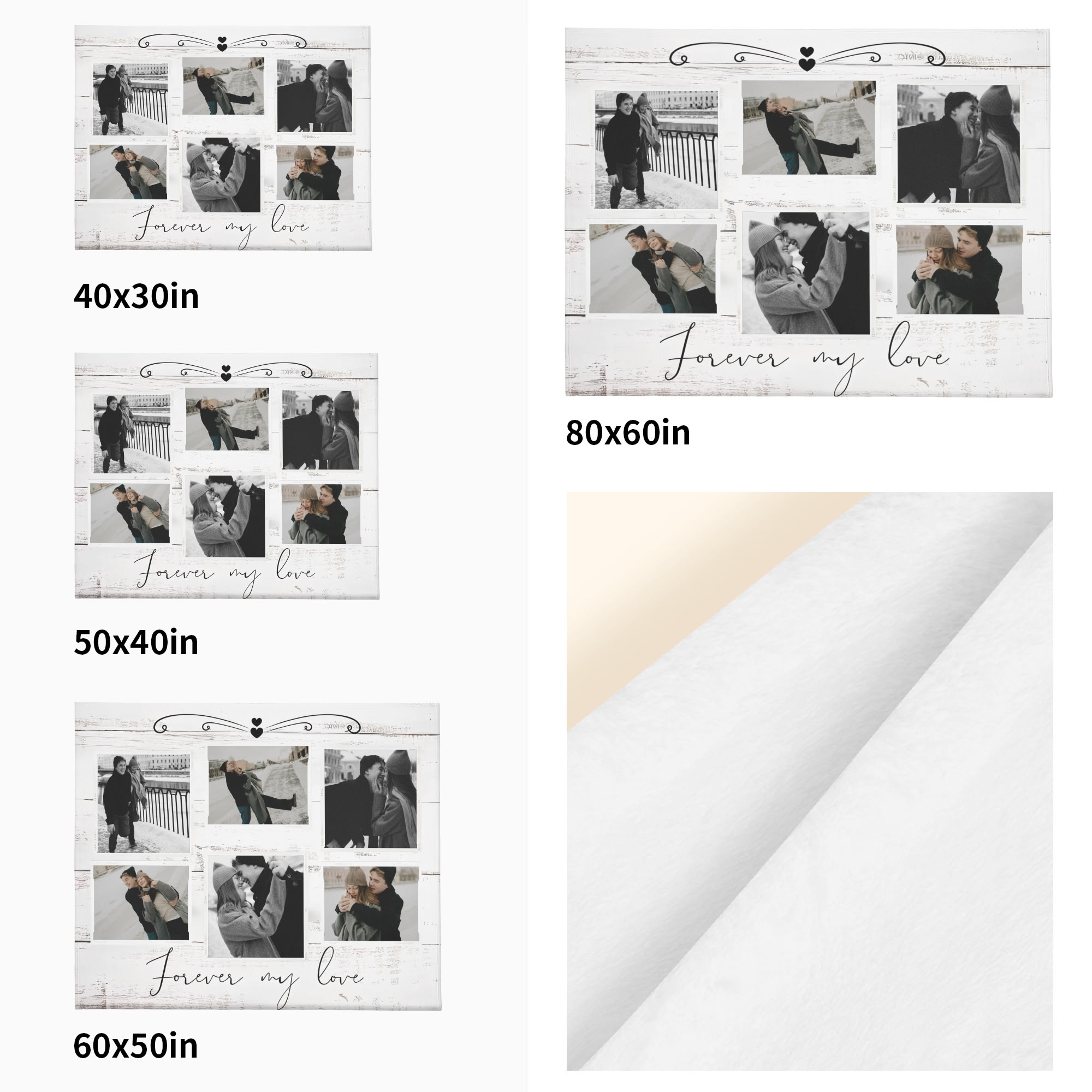 Horizontal Flannel Breathable Blanket 4 Sizes - Image 5