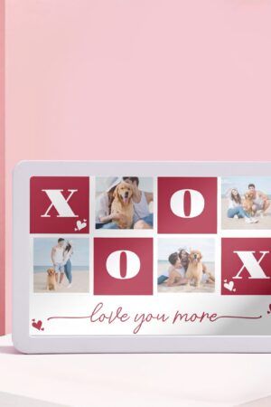 Rectangle LED Mirror Light - Personalized Photo Love Yourself Love Family