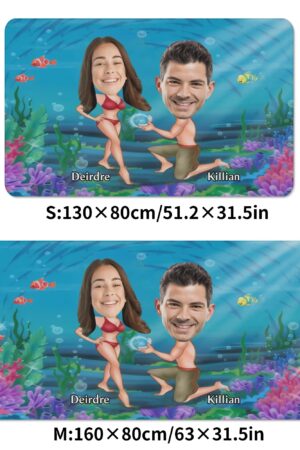 Personalized Soft Bath Towel 2 Sizes for Bathroom Gym and Travel