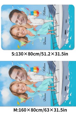 Personalized Soft Bath Towel 2 Sizes for Bathroom Gym and Travel