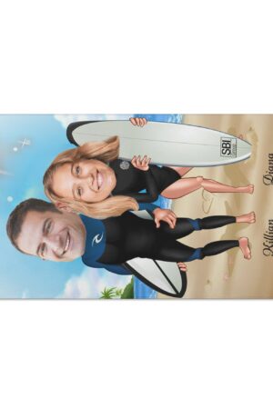 Personalized Soft Bath Towel 2 Sizes for Bathroom Gym and Travel